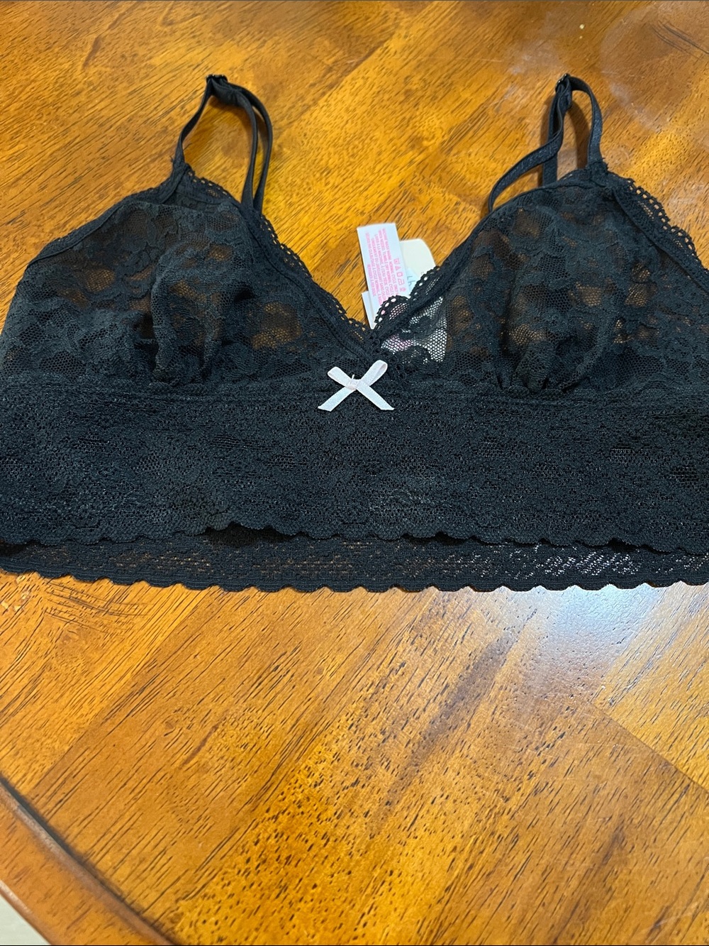 Victoria's Secret Black Lace Bralette